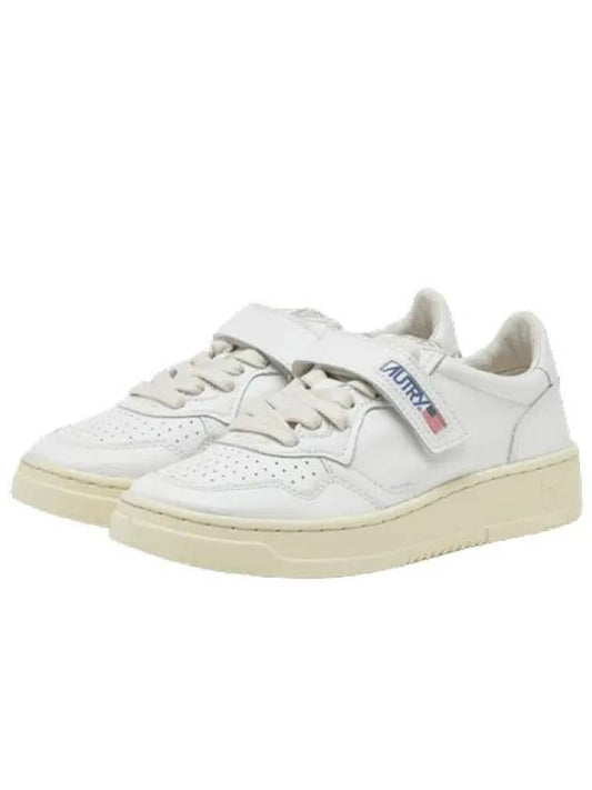 Women's Leather Low Top Sneakers White - AUTRY - BALAAN 2