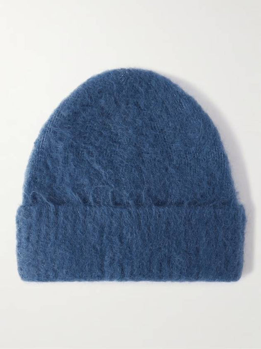 Mohair Beanie Denim Blue - ACNE STUDIOS - BALAAN 1