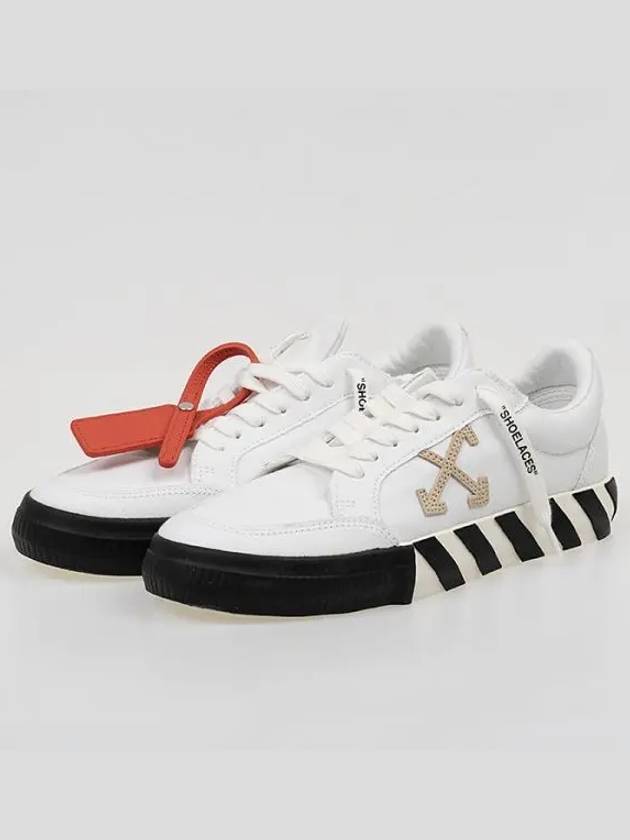 Vulcanized Low Top Sneakers White Sand - OFF WHITE - BALAAN 2