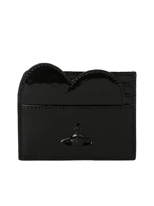 heart card wallet black - VIVIENNE WESTWOOD - BALAAN 1