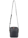 4-Bar Stripe Camera Cross Bag Grey - THOM BROWNE - BALAAN 4