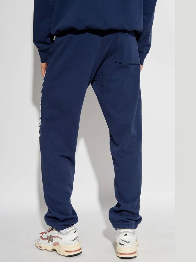 Sporty & Rich Sweatpants From The Wall Street Collection, Unisex, Navy Blue - SPORTY & RICH - BALAAN 6