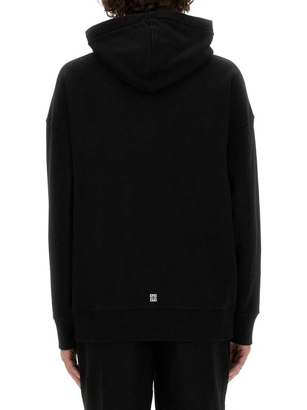 Archetype Cotton Hoodie Black - GIVENCHY - BALAAN 4