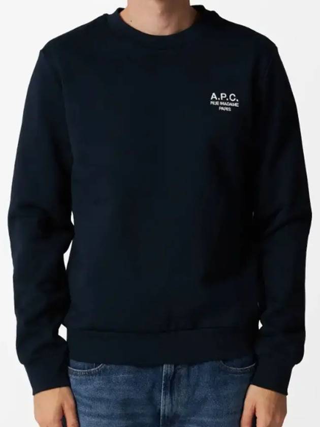 Standard Rue Madame Sweatshirt Navy - A.P.C. - BALAAN 3