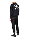 Men's Maltese Cross Printed Sweatshirt Black - NEIL BARRETT - BALAAN 8