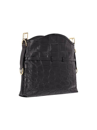 MEDIUM VOYOU BAG IN CROCODILE EFFECT LEATHER - GIVENCHY - BALAAN 2