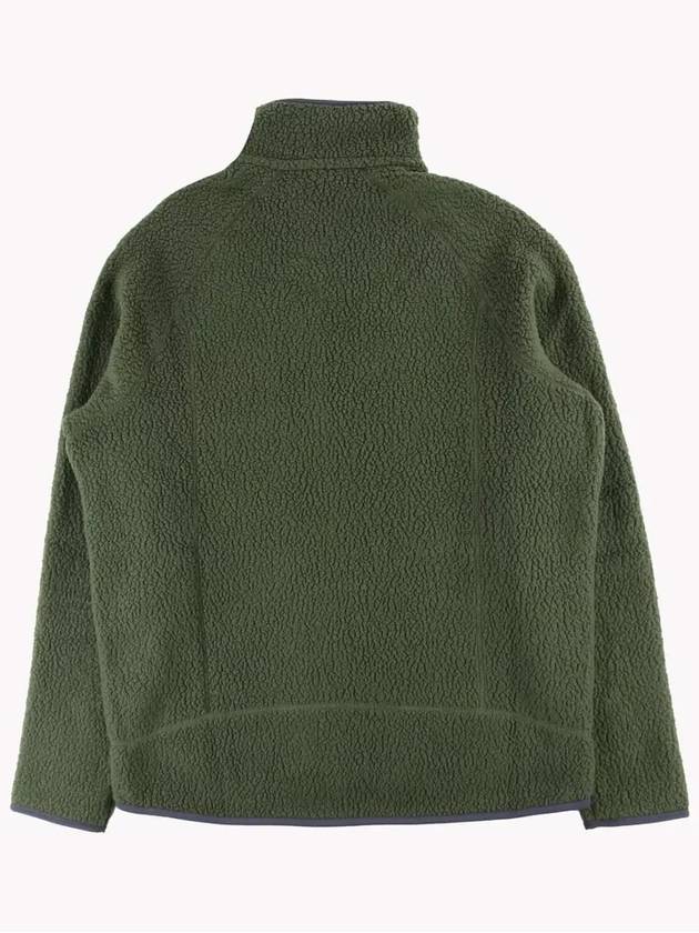 Fleece Retro Zip-Up Jacket Green - PATAGONIA - BALAAN 3