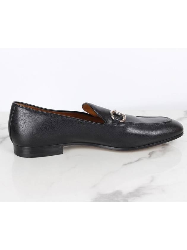 Horsebit leather loafer black 9 280 - GUCCI - BALAAN 8