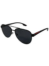 sunglasses 0PS 54TS 1AB5Z1 BLACK - PRADA - BALAAN 5