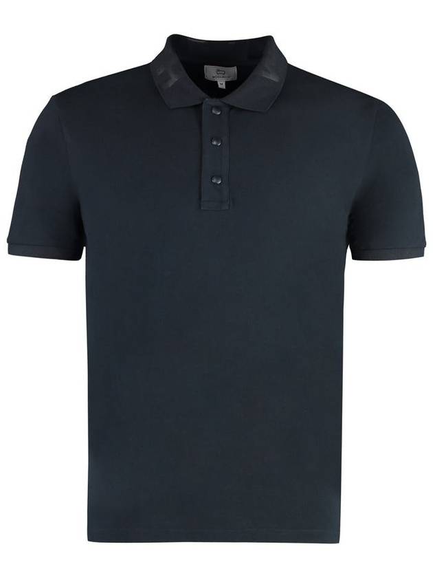 Woolrich Cotton-Piqué Polo Shirt - WOOLRICH - BALAAN 1