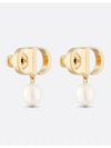 Women's Petit CD Earrings Gold - DIOR - BALAAN 6