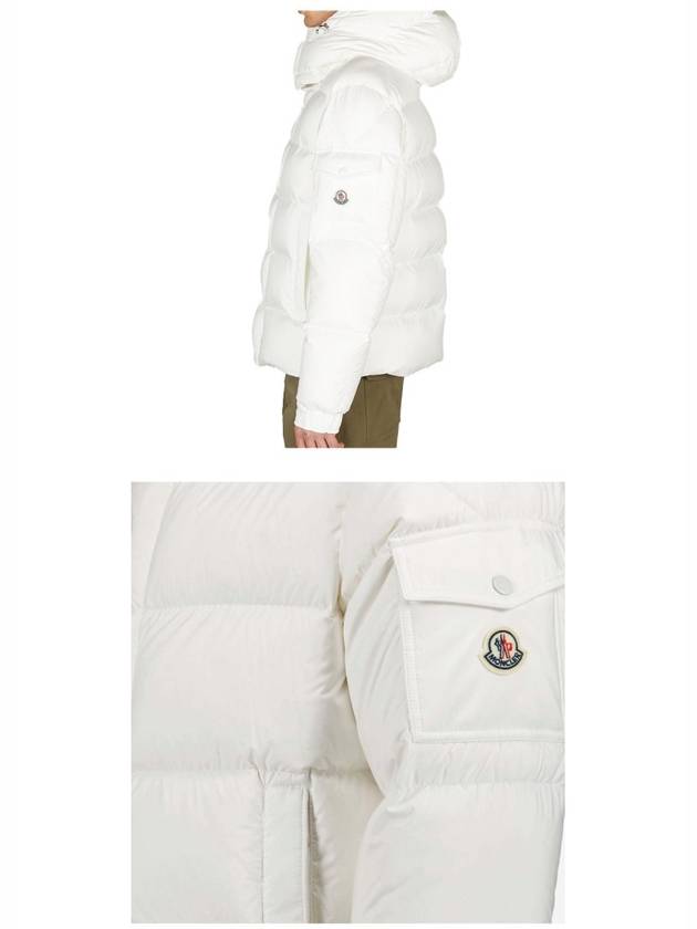 Vezere Short Down Padding Off White - MONCLER - BALAAN 6