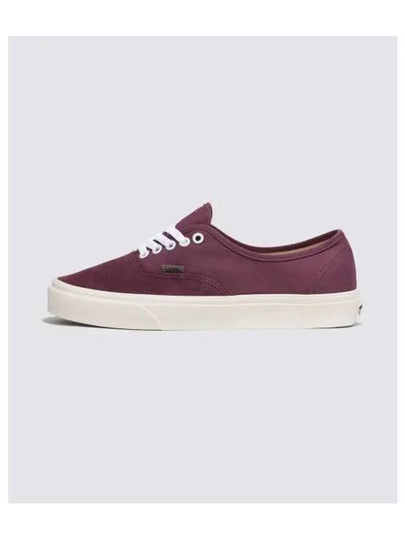 Authentic Canvas Suede Plum Wine VN000BW5CHI1 - VANS - BALAAN 2