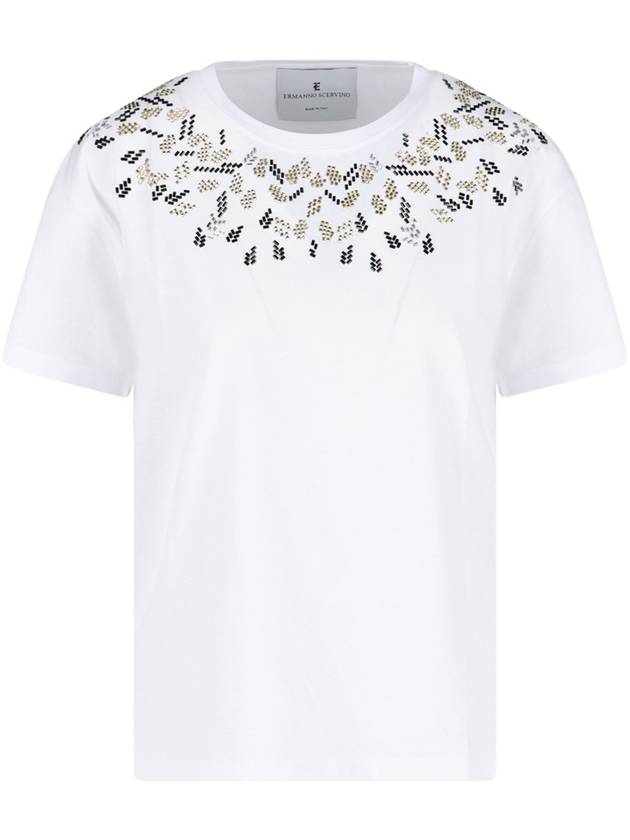 Ermanno Scervino T-shirts and Polos White - ERMANNO SCERVINO - BALAAN 1