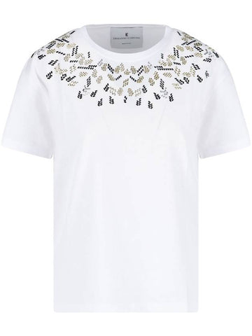 Ermanno Scervino T-shirts and Polos White - ERMANNO SCERVINO - BALAAN 1