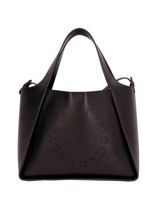 Stella Logo Tote Bag Black - STELLA MCCARTNEY - BALAAN 2