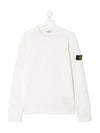 12th Anniversary Kids Wappen Knit Cream White 7416509A2 V0093 - STONE ISLAND - BALAAN 2