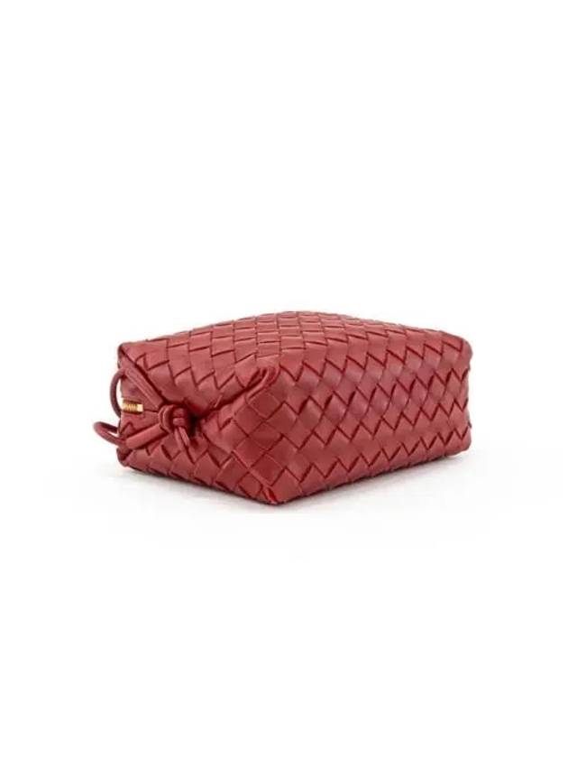 Loop Intrecciato Weaving Small Cross Bag Apple Candy - BOTTEGA VENETA - BALAAN 5