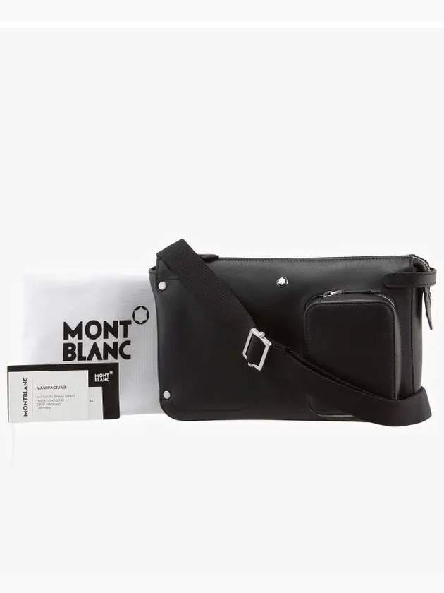 Pocket Logo Clutch Bag Black - MONTBLANC - BALAAN 4