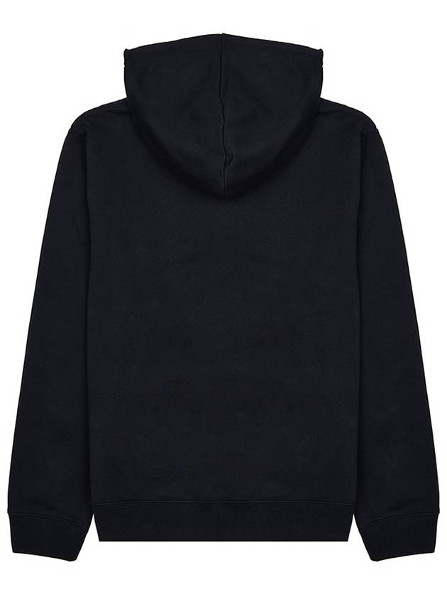 Embroidered Logo Hoodie Black - COURREGES - BALAAN 3