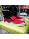 Velcro 47 DX Slip-On Red - VANS - BALAAN.