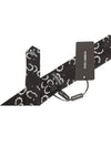 Allover Logo Print Silk Martini Tie Black - DOLCE&GABBANA - BALAAN.