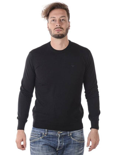 Sweater 8N1M911M4CZNERO BLACK - EMPORIO ARMANI - BALAAN 2