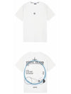 Solar Eclipse Print Short Sleeve T-Shirt Ice - STONE ISLAND - BALAAN 5