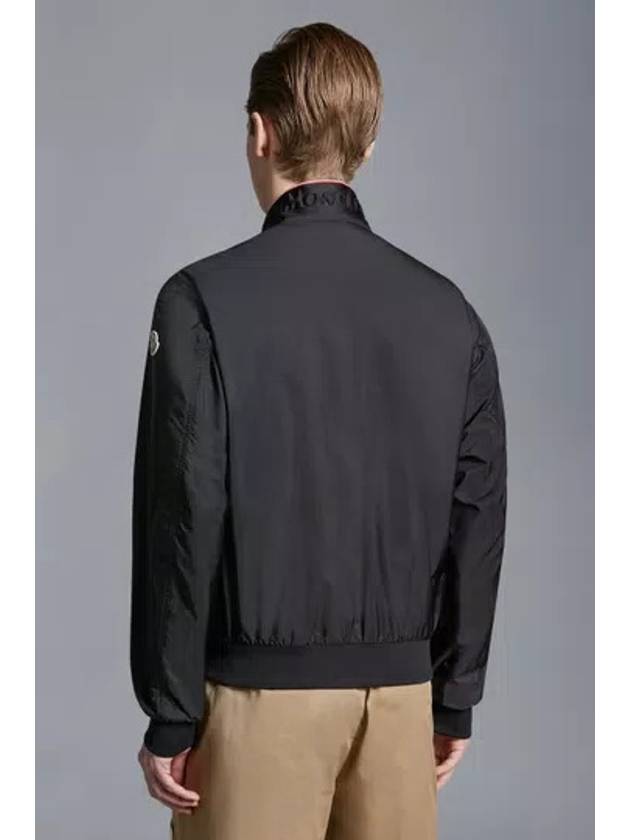 Reppe Rain Zip-Up Jacket Black - MONCLER - BALAAN 4