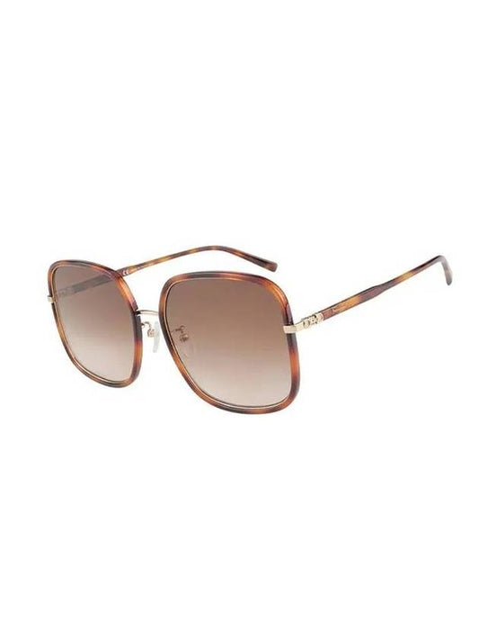 Eyewear Square Sunglasses Brown - SALVATORE FERRAGAMO - BALAAN 1