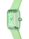 Iconic Swan Silicone Strap Watch Green - SWAROVSKI - BALAAN 4