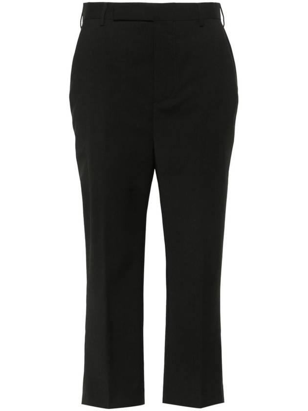 Rick Owens Pressed-Creased Tapered Trousers - RICK OWENS - BALAAN 1