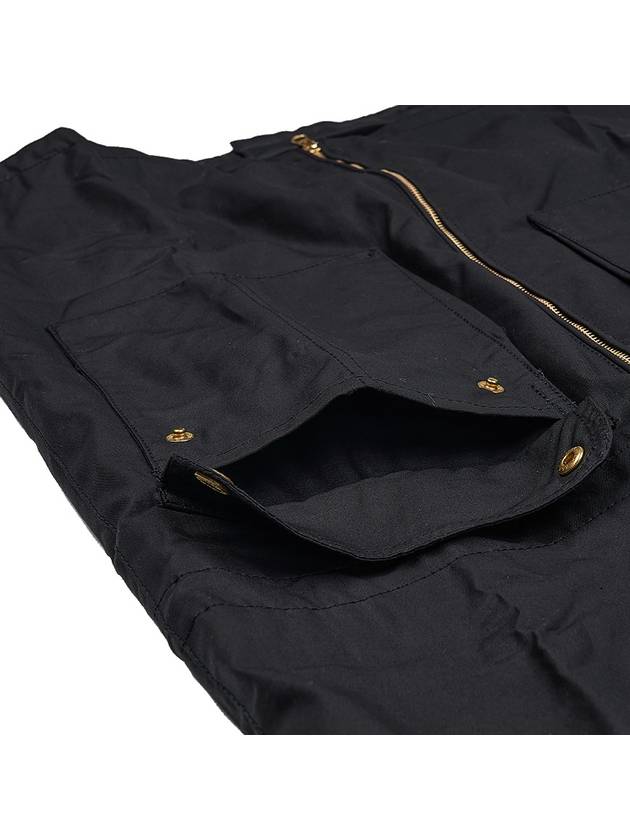 Monaco Wax Jacket Black - BARBOUR - BALAAN 10