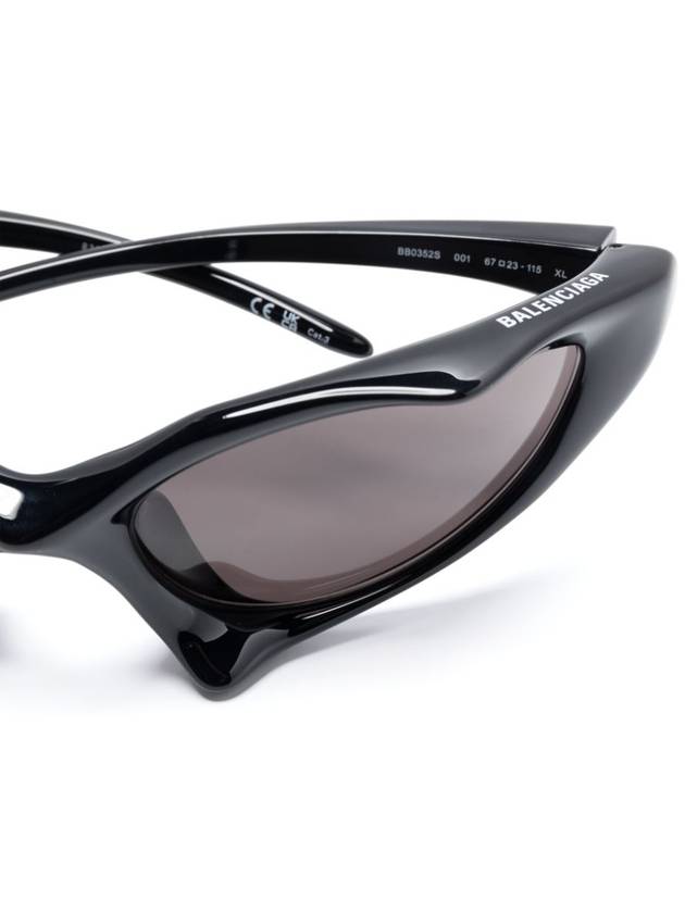 Eyewear Runner Cat Sunglasses Black - BALENCIAGA - BALAAN 4