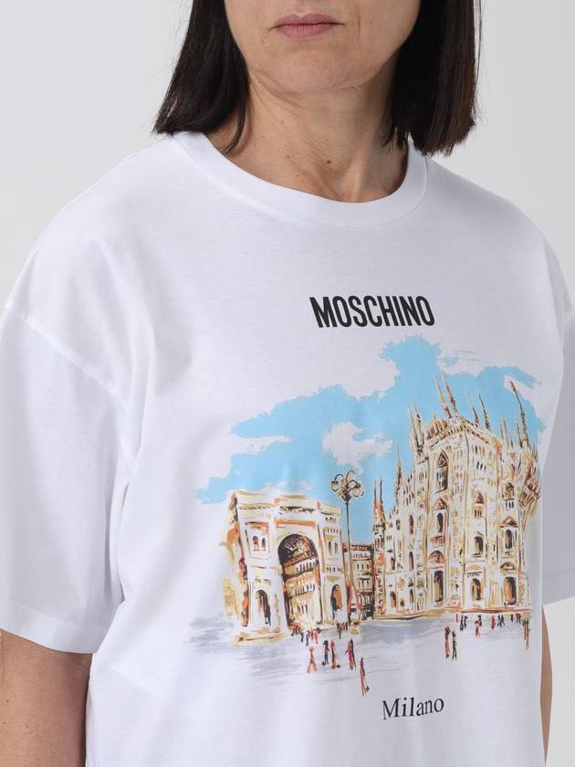 T-shirt Moschino Couture stampata - MOSCHINO - BALAAN 5