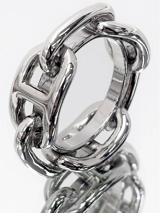 Sangdal Silver Scarf Ring 4VHEA41574 - HERMES - BALAAN 2