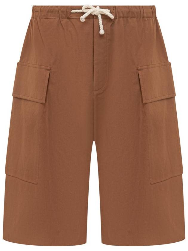 Short Pants J47KA0118J45127224 BROWN - JIL SANDER - BALAAN 2