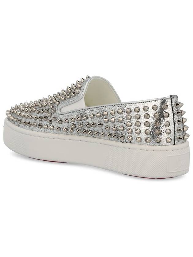 Christian Louboutin Sneakers Silver - CHRISTIAN LOUBOUTIN - BALAAN 3