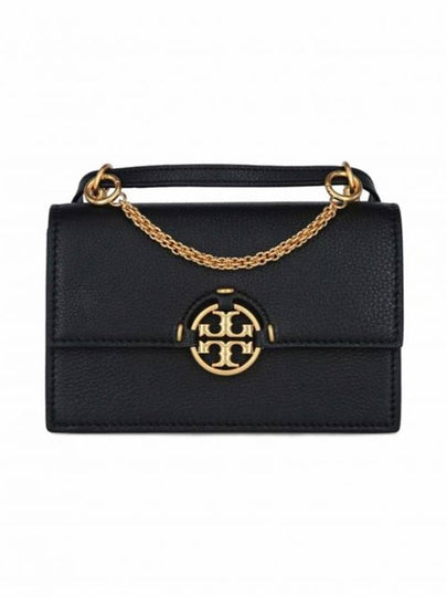 Miller Chain Tote Mini Bag Black - TORY BURCH - BALAAN 2