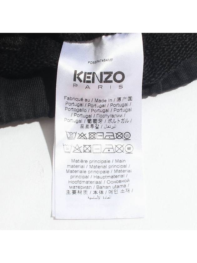 Boke Flower 2 0 Bermuda Shorts Black - KENZO - BALAAN 7