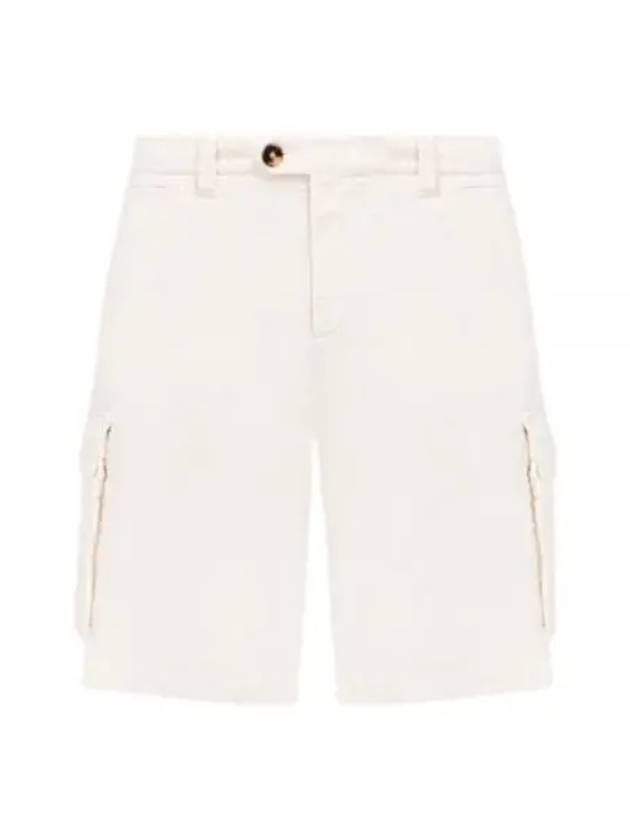 Bermuda Shorts Offwhite - BRUNELLO CUCINELLI - BALAAN 2