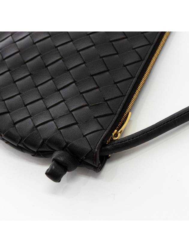 Turn Intrecciato Leather Pouch Bag Potion - BOTTEGA VENETA - BALAAN 5