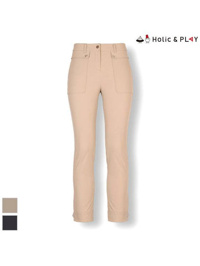 hem button casual pantsHC1WPT002 - HOLIC&PLAY - BALAAN 2