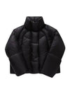 UVR High Neck Quilted Nylon Down Padding Black - ENTIRE STUDIOS - BALAAN 1