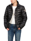 Men's Hers Short Down Padding Black - MONCLER - BALAAN 7