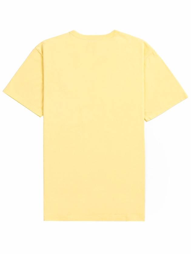 Fox Head Patch Classic Short Sleeve T-Shirt Yellow - MAISON KITSUNE - BALAAN 3