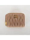 Matelasse Nappa Leather Coin Wallet Cameo - MIU MIU - BALAAN 3