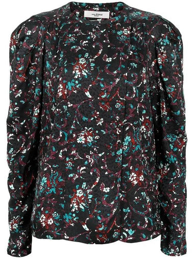 Etoile Black Benson Blouse HT2326 22A037E 01BK - ISABEL MARANT - BALAAN 1