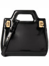 Wanda Mini Bag Black - SALVATORE FERRAGAMO - BALAAN 2