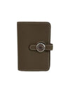 Dogon Card Wallet Evercolor Etof Palladium Hardware 066383CK - HERMES - BALAAN 2